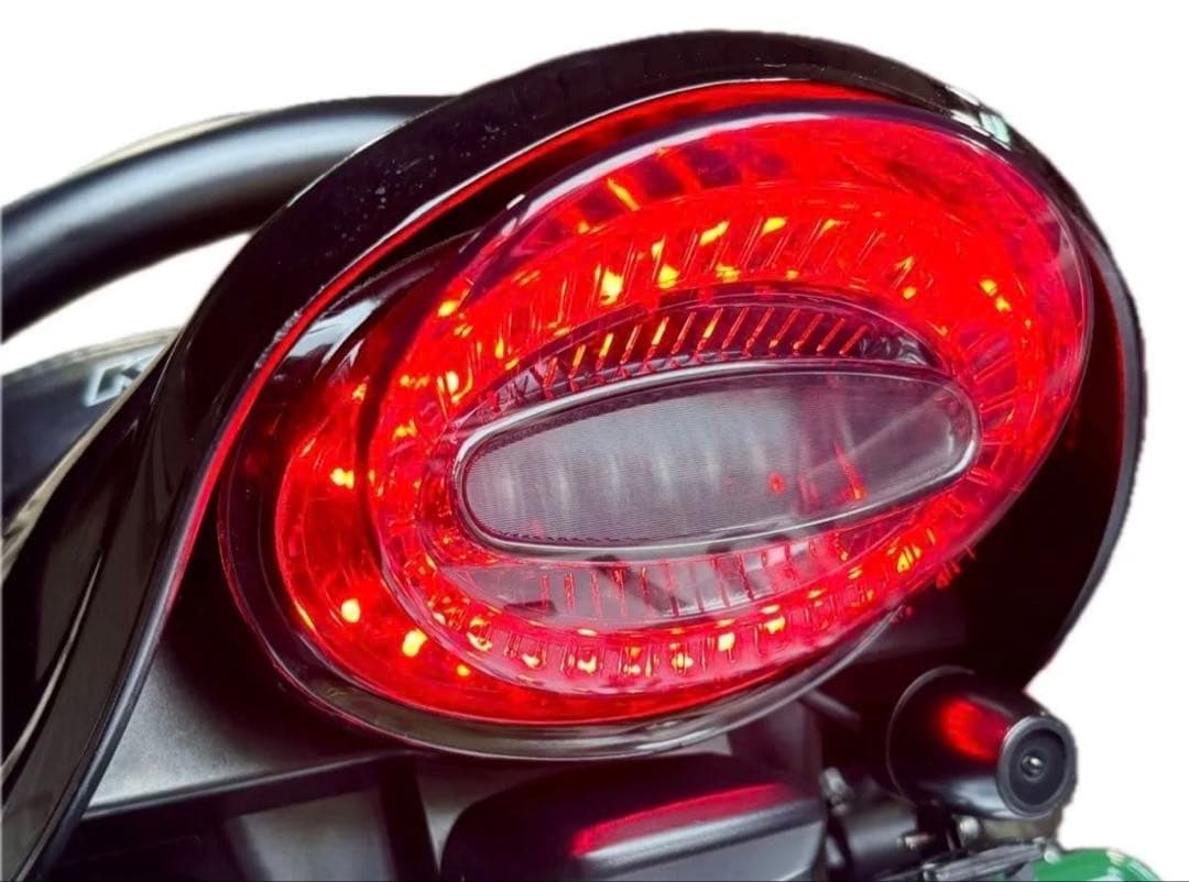 スモーク！カワサキ Z900RS テールランプ アワビテール 延長カラー進呈