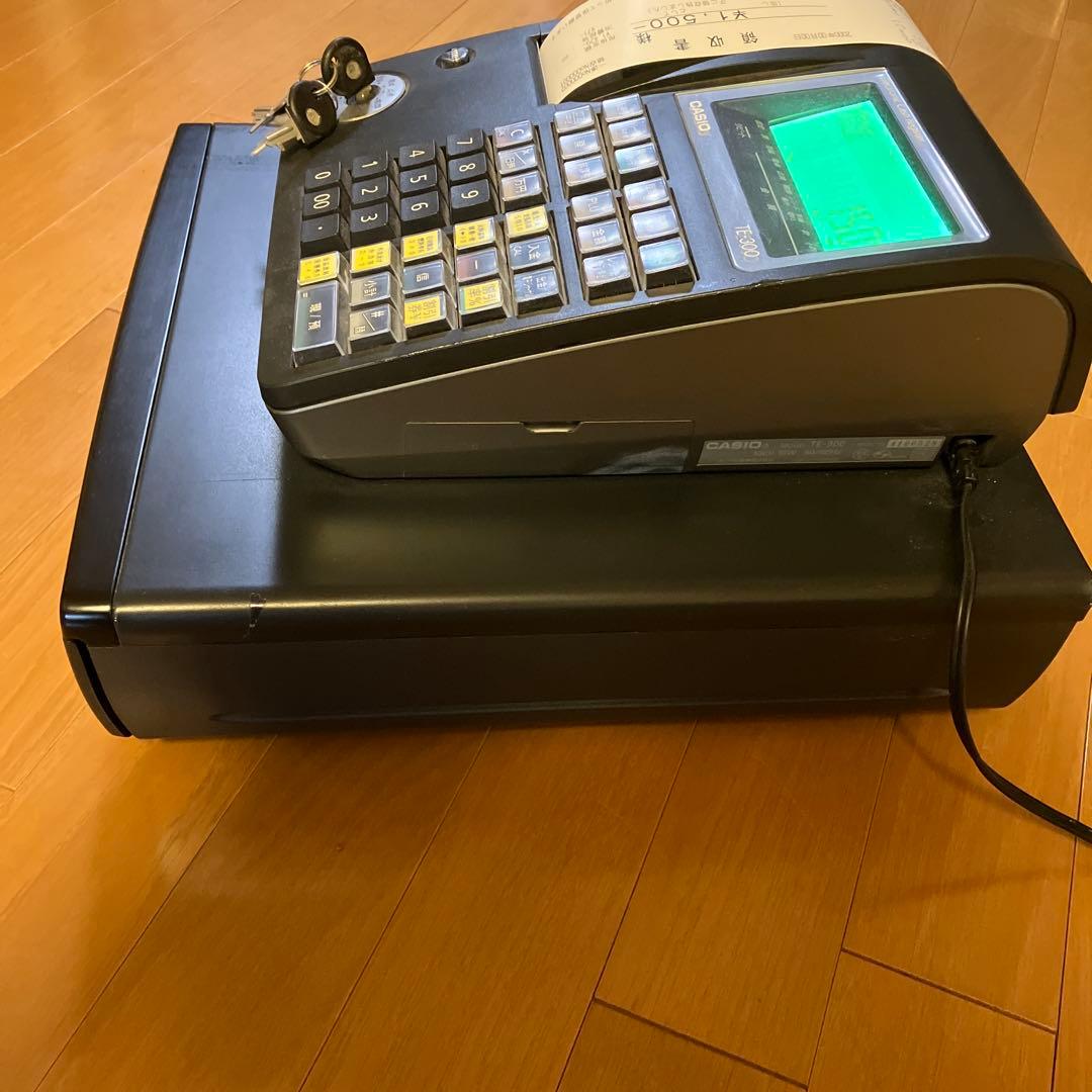 カシオ　CASIO TE-300 レジスター