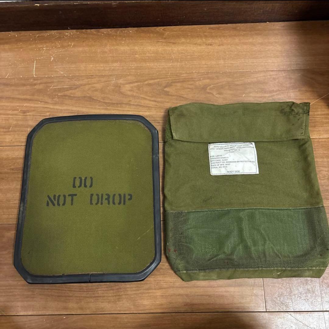 米軍実物　PRU－60Ａ HARD BALLISTIC ARMOUR プレートL