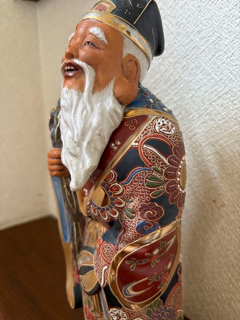 老人像　置物