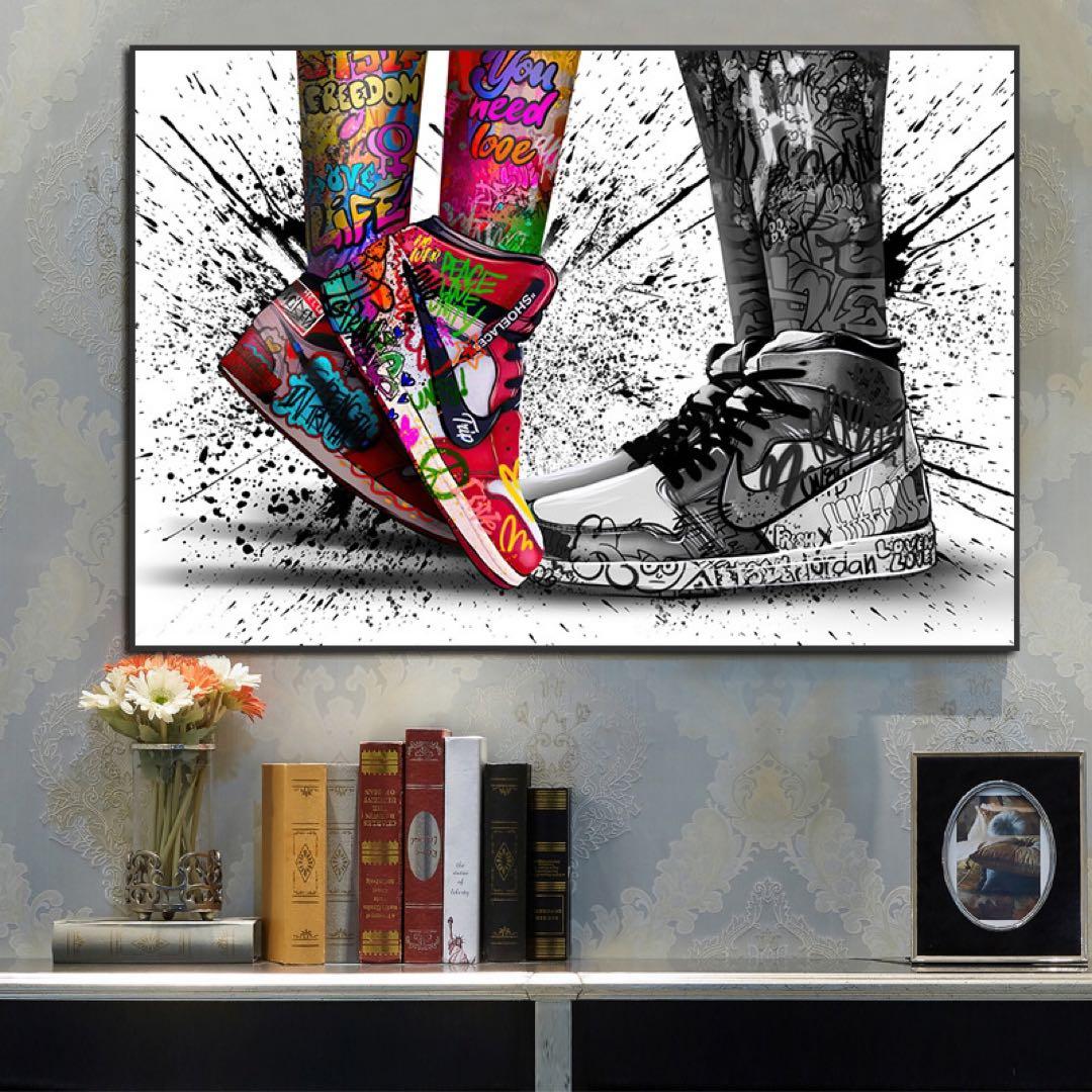 No.78超絶特大サイズ♡キャンバスアート　アートポスター　ジョーダン　NIKE