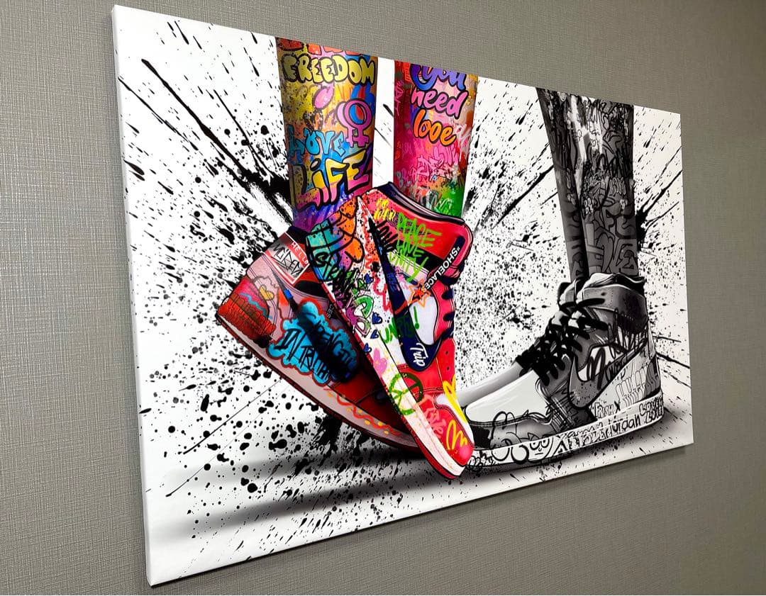 No.78超絶特大サイズ♡キャンバスアート　アートポスター　ジョーダン　NIKE