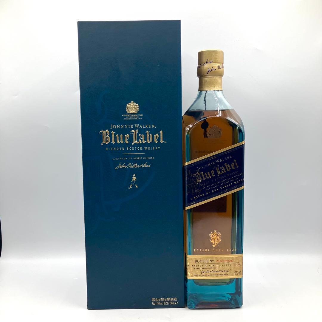 L*s様 未開栓 ジョニーウォーカー ブルーラベル 750ml 40度 箱付き
