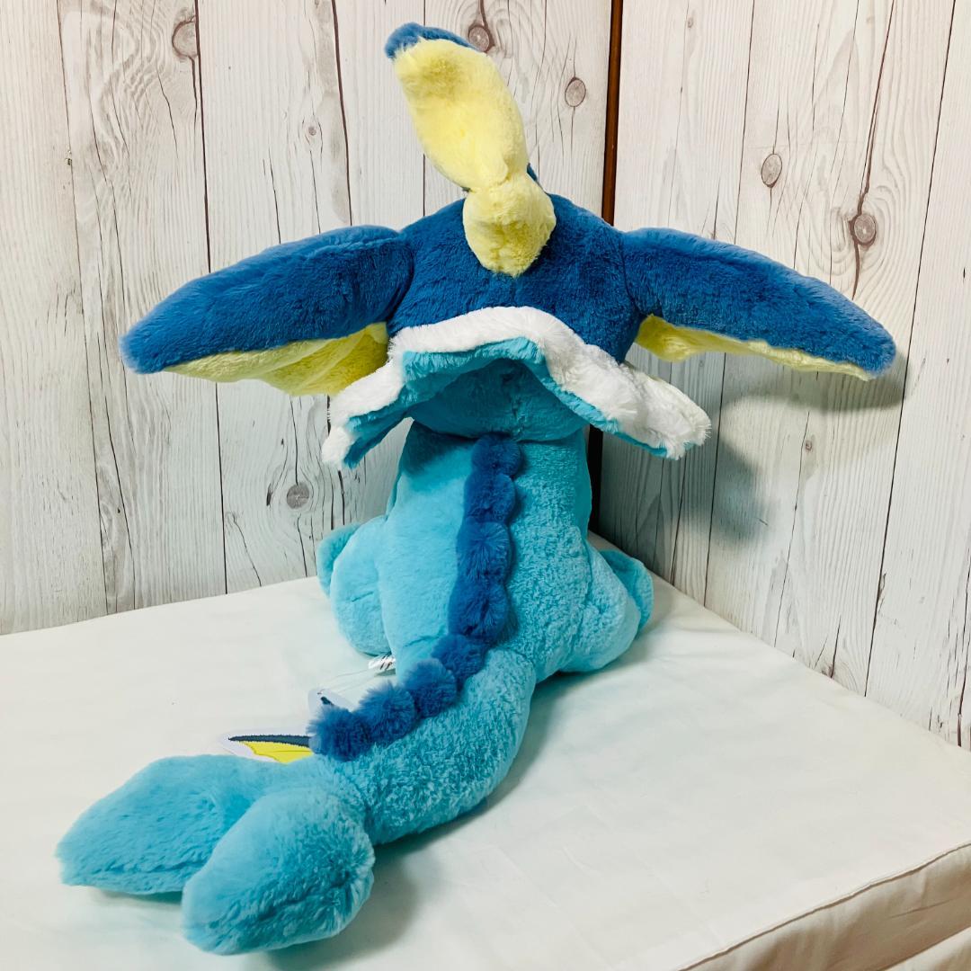 【新品タグ付き】ポケモンセンター ふわふわ抱きぬいぐるみ シャワーズ 美品 希少