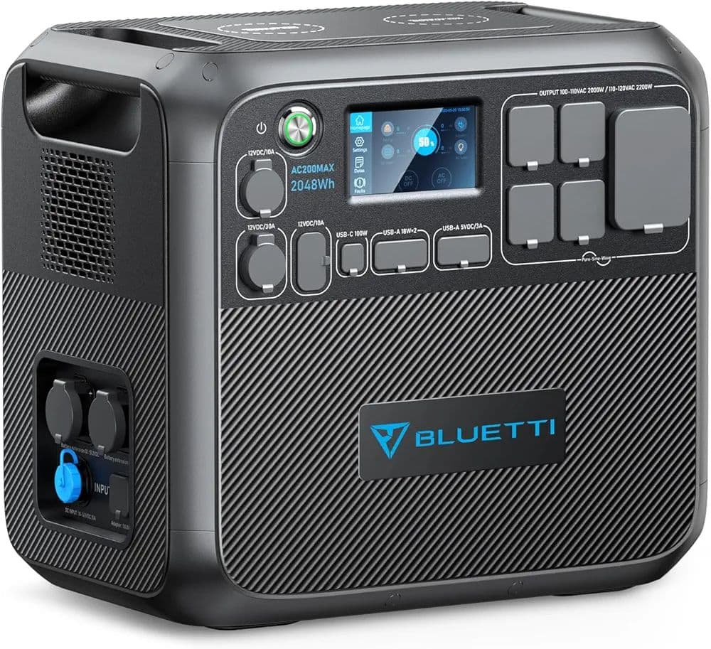 BLUETTI ポータブル電源AC200MAX + 拡張バッテリーB230