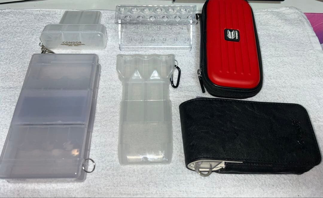 【全て美品】タングステンダーツバレル8セット他、ケース等沢山！エンプレチュ等