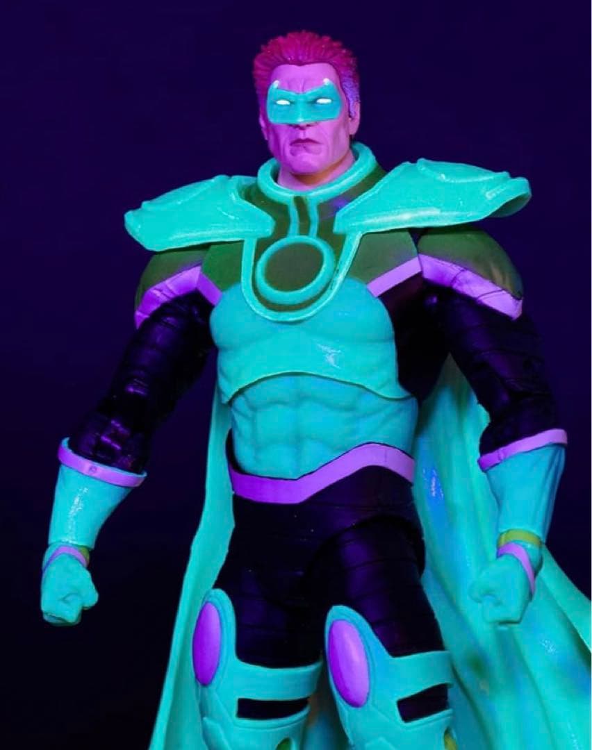 【海外限定レア品】DCマルチバース グリーンランタン パララックス 蓄光