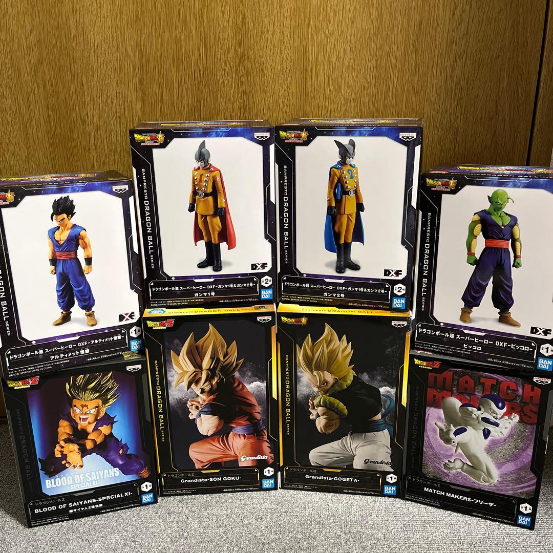 ドラゴンボール 悟空 ゴジータ フリーザ ピッコロ フィギュアセット