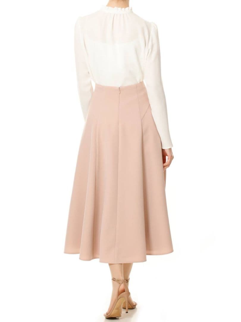 【新品 50%OFF】Aveniretoile ダブルクロスフレアスカート