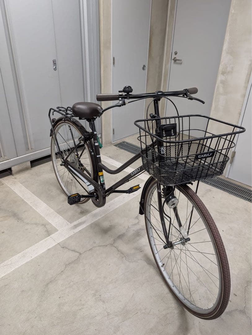 自転車　黒
