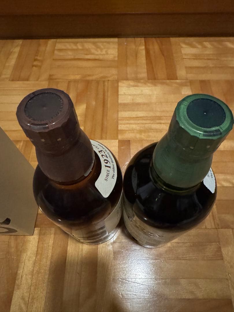 山崎・白州シングルモルトウイスキーセット 700ml