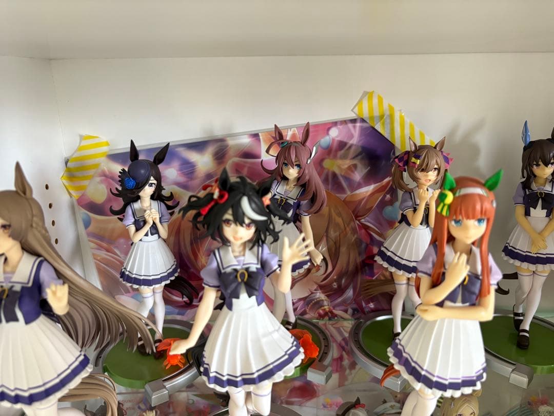 ウマ娘 制服フィギュア30体+アクスタ4枚