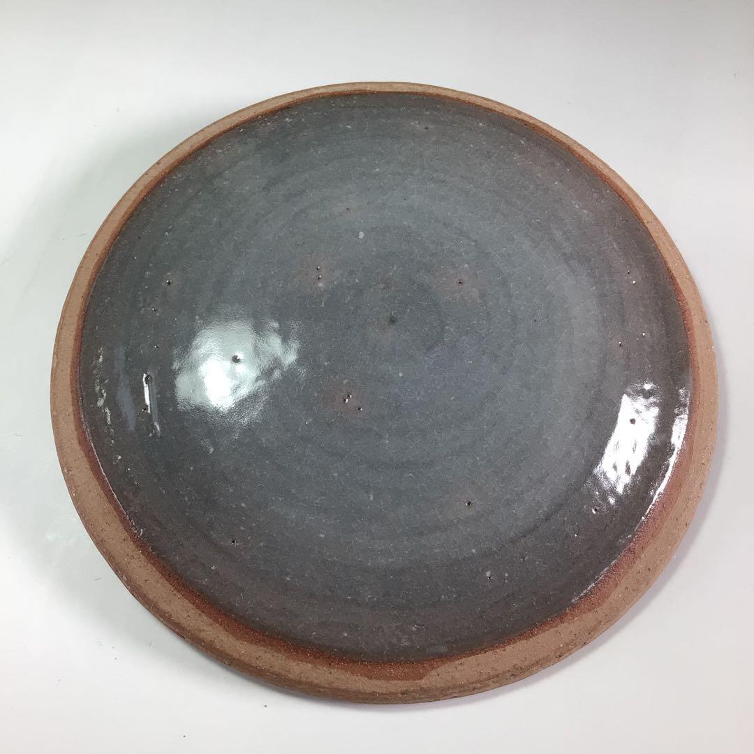 Ｐ９７７　水指　『玉欽造』『金彩梅絵』『一重口水指』　共箱　茶道具