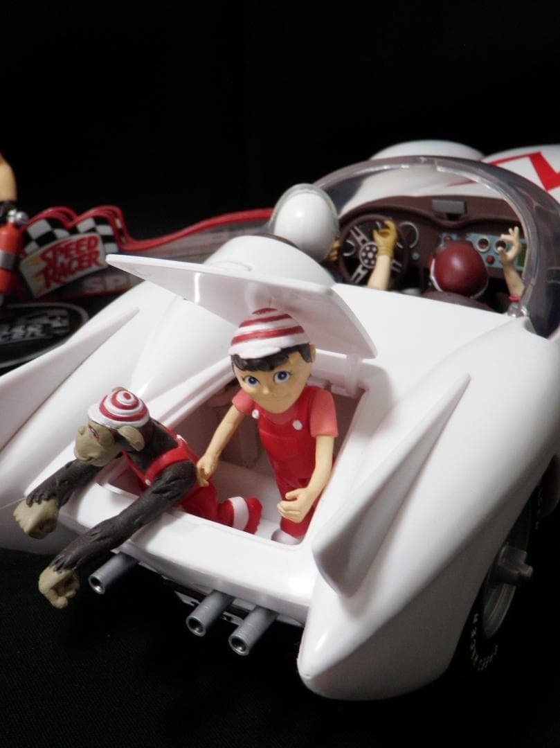 希少 Speed racer Mach 5 プレイセット+別売フィギュア 送料込