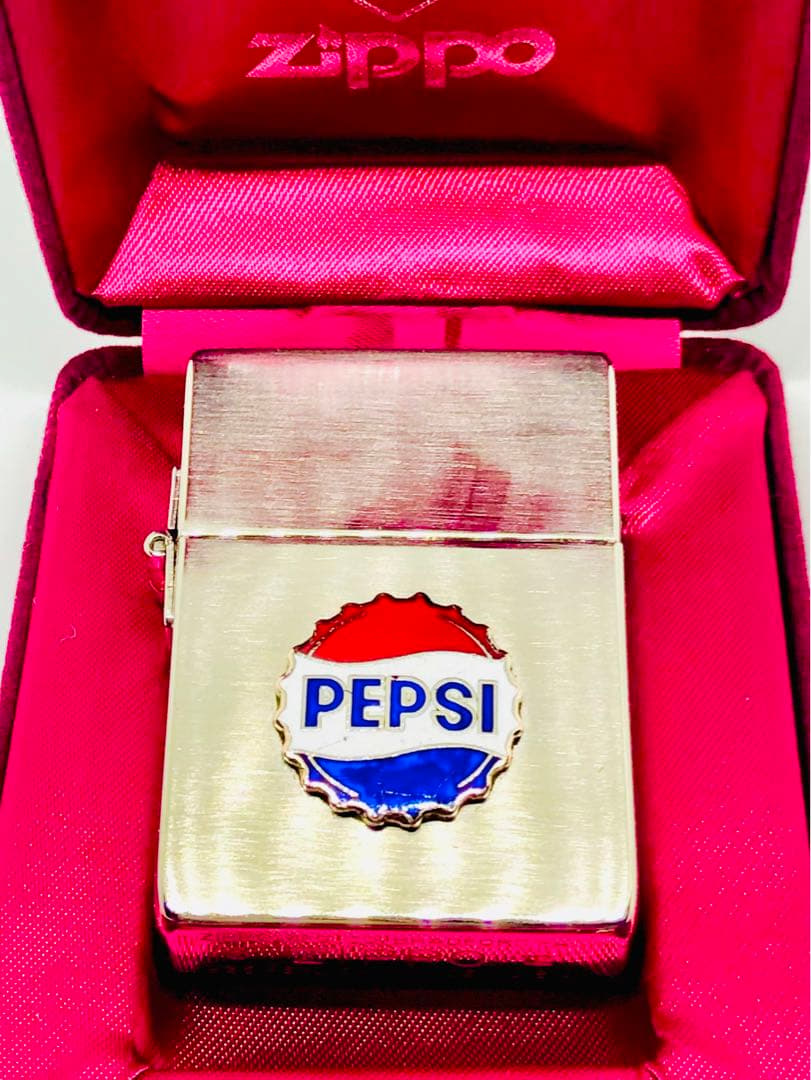 ペプシ＊エナメル七宝＊ビンテージ1935sモデルタイプ角型＊zippo®︎