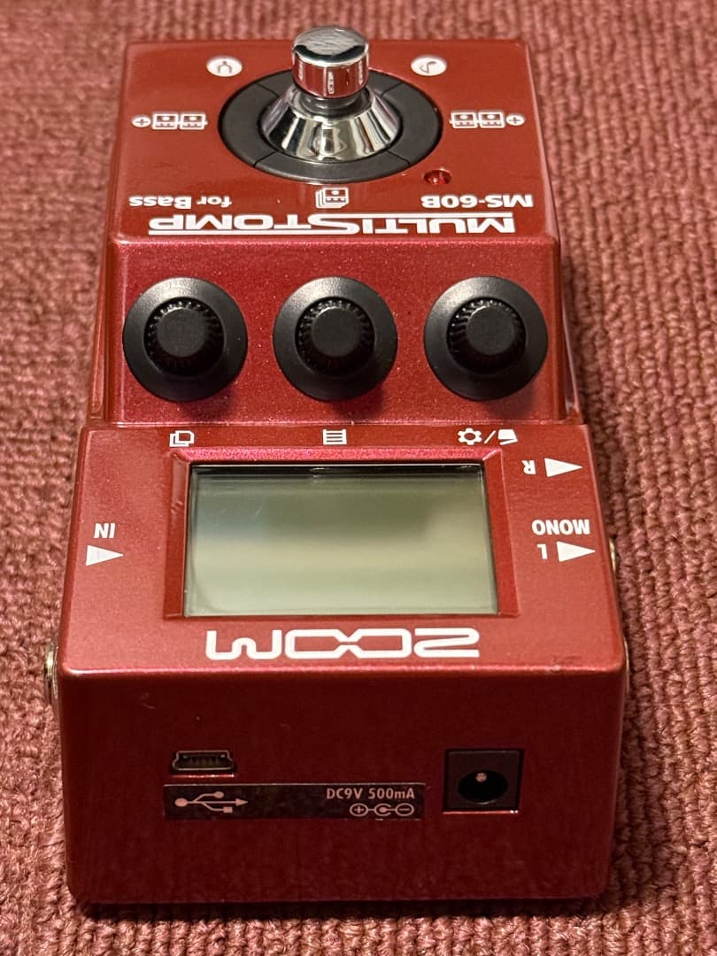 ZOOM MULTISTOMP MS-60B ベースエフェクター