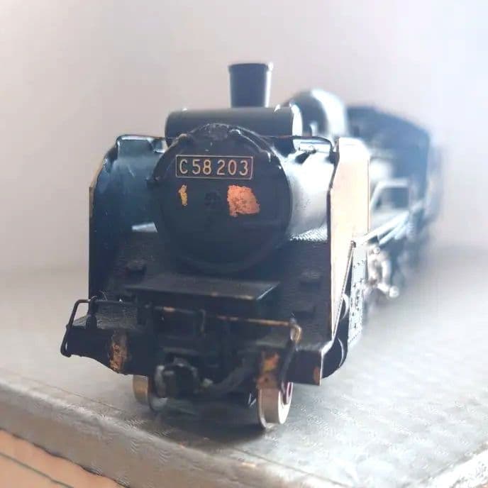 宮沢模型 C58203 蒸気機関車 HOゲージ【ジャンク品】