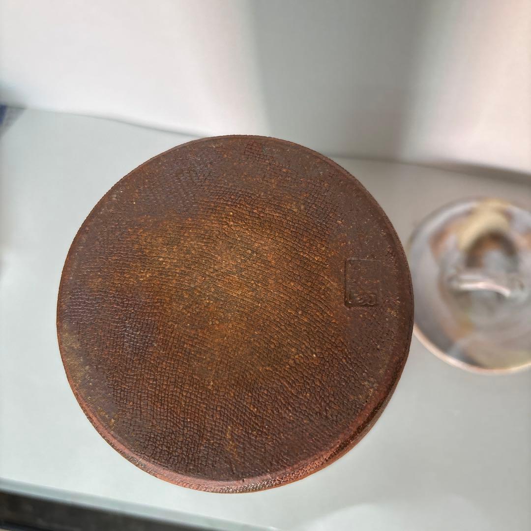 茶道具　萩焼　細水指　林紅陽作　新品