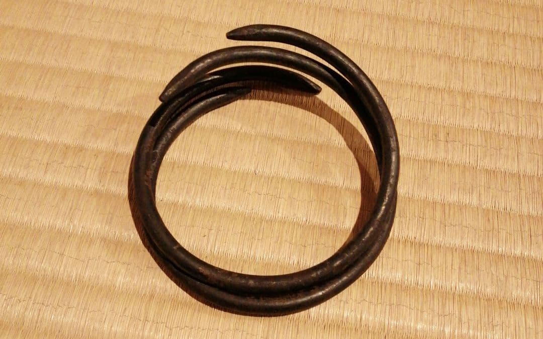 【茶事具】釜師浄清　千鳥地紋尻張釜　茶釜　釜397