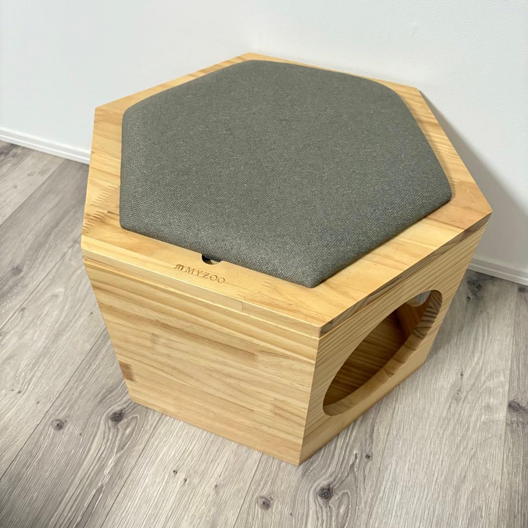 myzoo 六角ハウスチェアセット マイズー　キャットウォーク　ローテーブル　猫