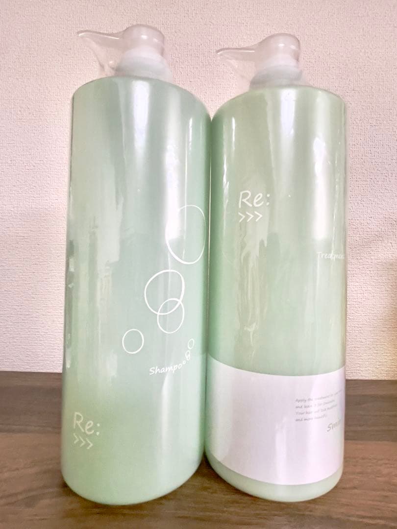 アジュバン　リ:シャンプー1000mlトリートメント1000g 限定ボトル