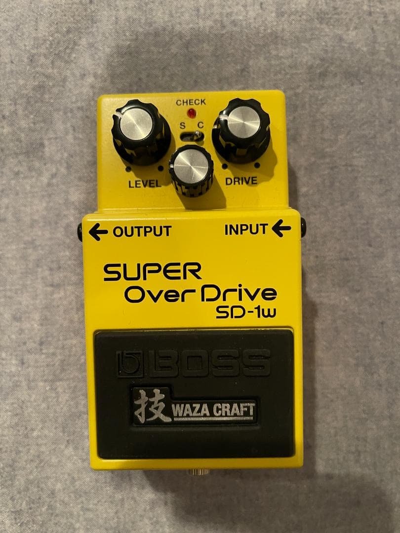 なかの　BOSS Waza Craft SD-1W オーバードライブ