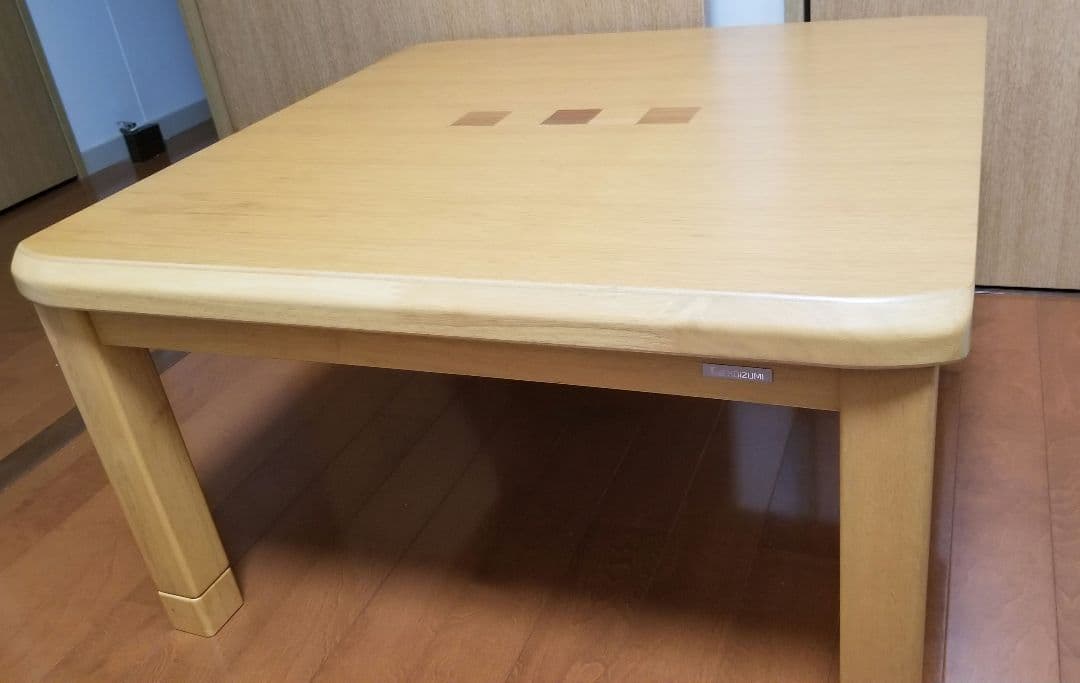 （配送）【コイズミ家具調コタツ】ローテーブル　こたつ　木目調