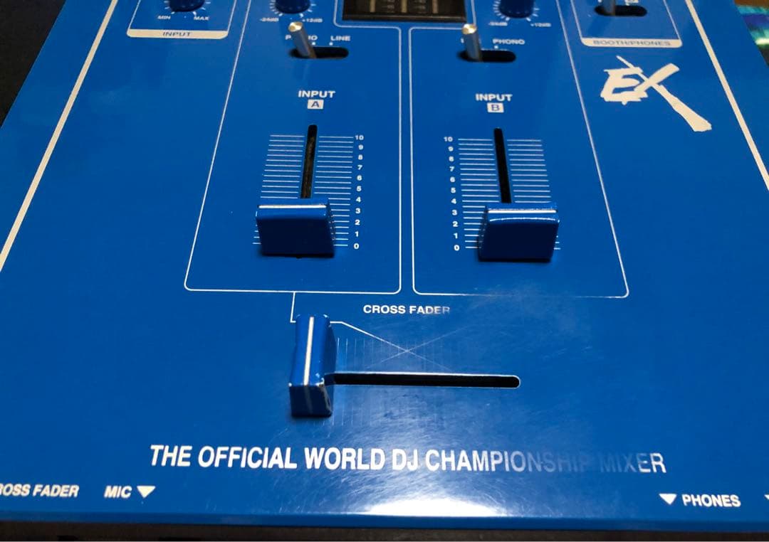 Technics SH-EX1200 DJ Audio Mixer 青　[希少]