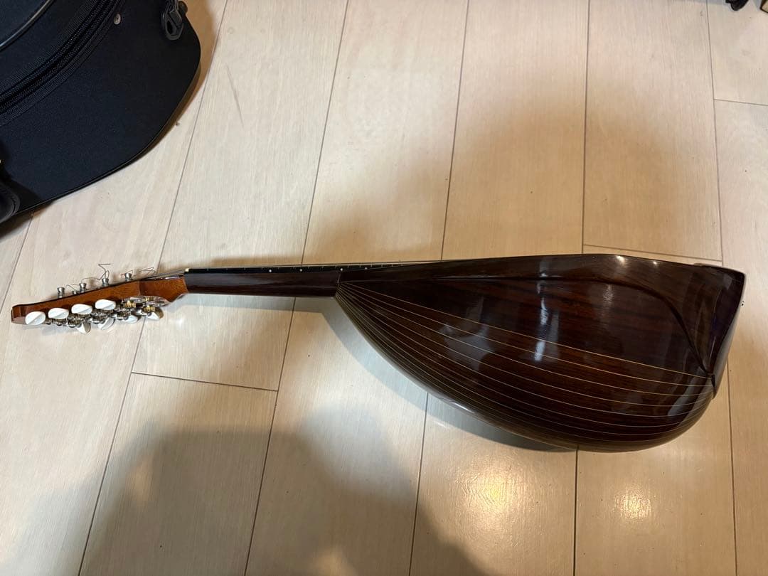 手工品 石川捷二郎 マンドリン No.2 2004年製 スーパーライトケース付き