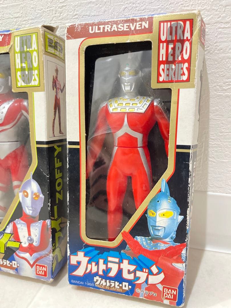 バンダイ ウルトラマン　ウルトラヒーローシリーズ2.5.6 1988年 日本製