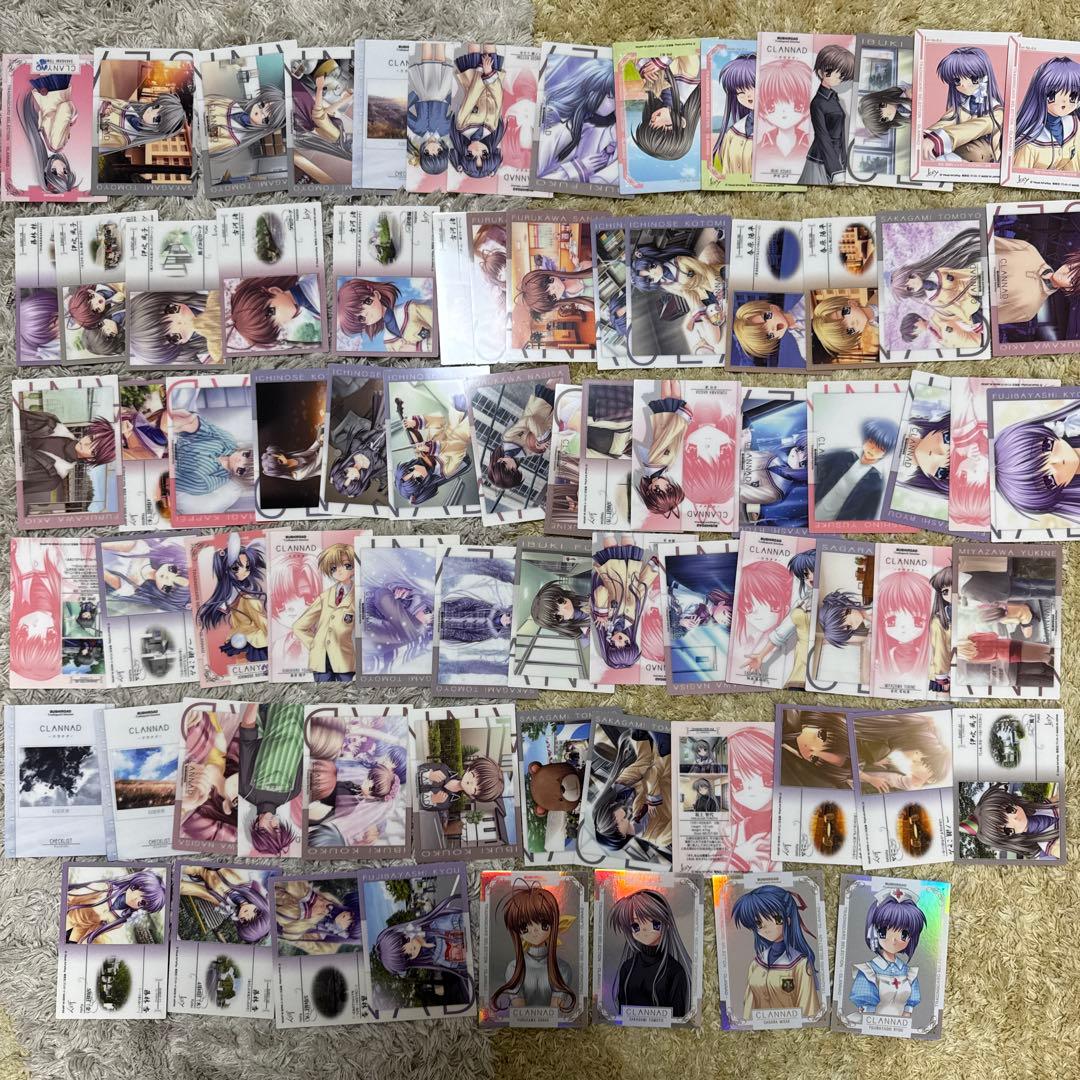 CLANNAD ブシロードカードセレクション　まとめ売り【5371
