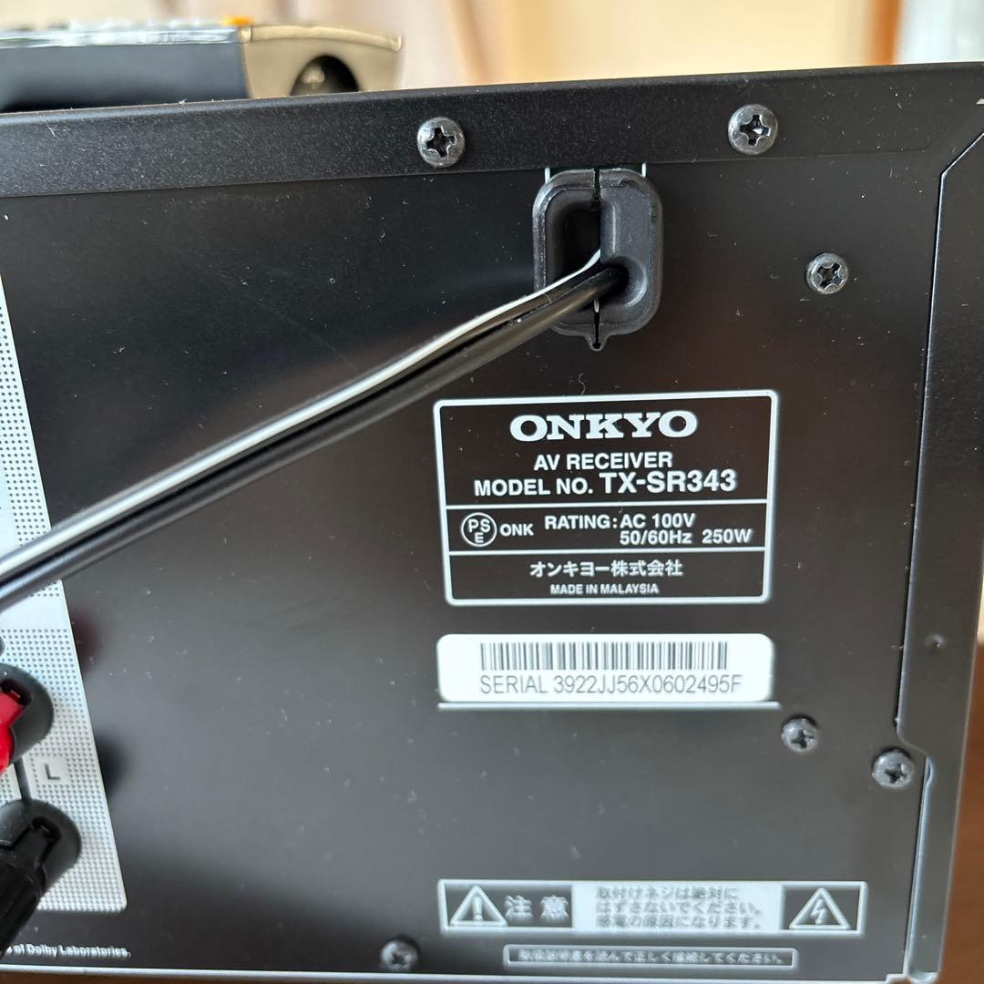 kanekane　ONKYO AVアンプ TX-SR343