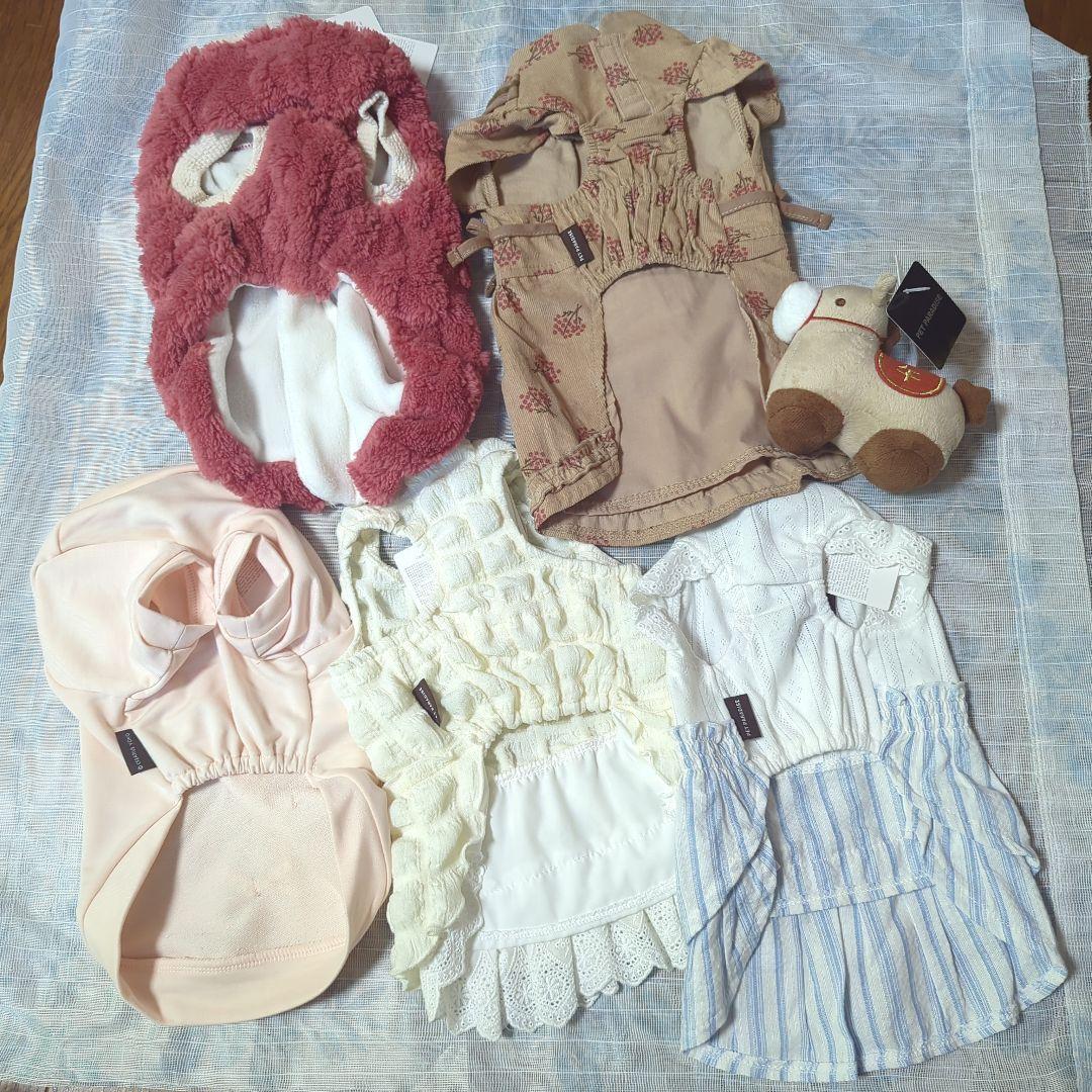 ペットパラダイス　福袋　女の子　SS　もこもこ　ウェア　ワンピース　トレーナー