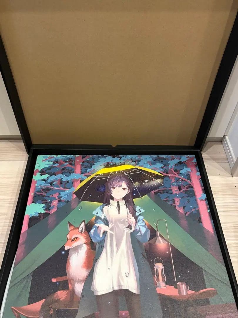 化物語　キャンバスアートボード　戦物語　戦場ヶ原ひたぎ