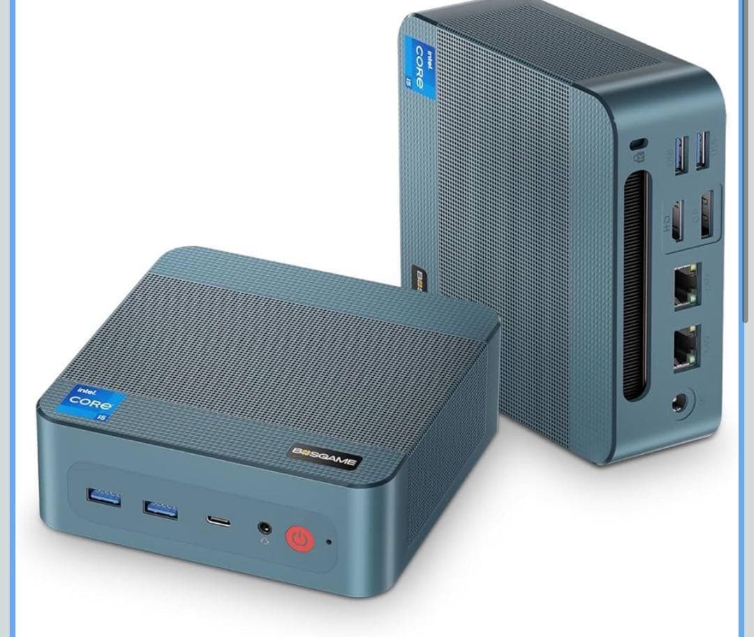 601001インテル ミニPC i5 12600H BOSGAME P2Lite