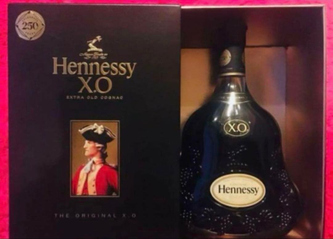 Hennessy XO ☆ コニャック箱付☆ナポレオン　1000mℓ250年記念