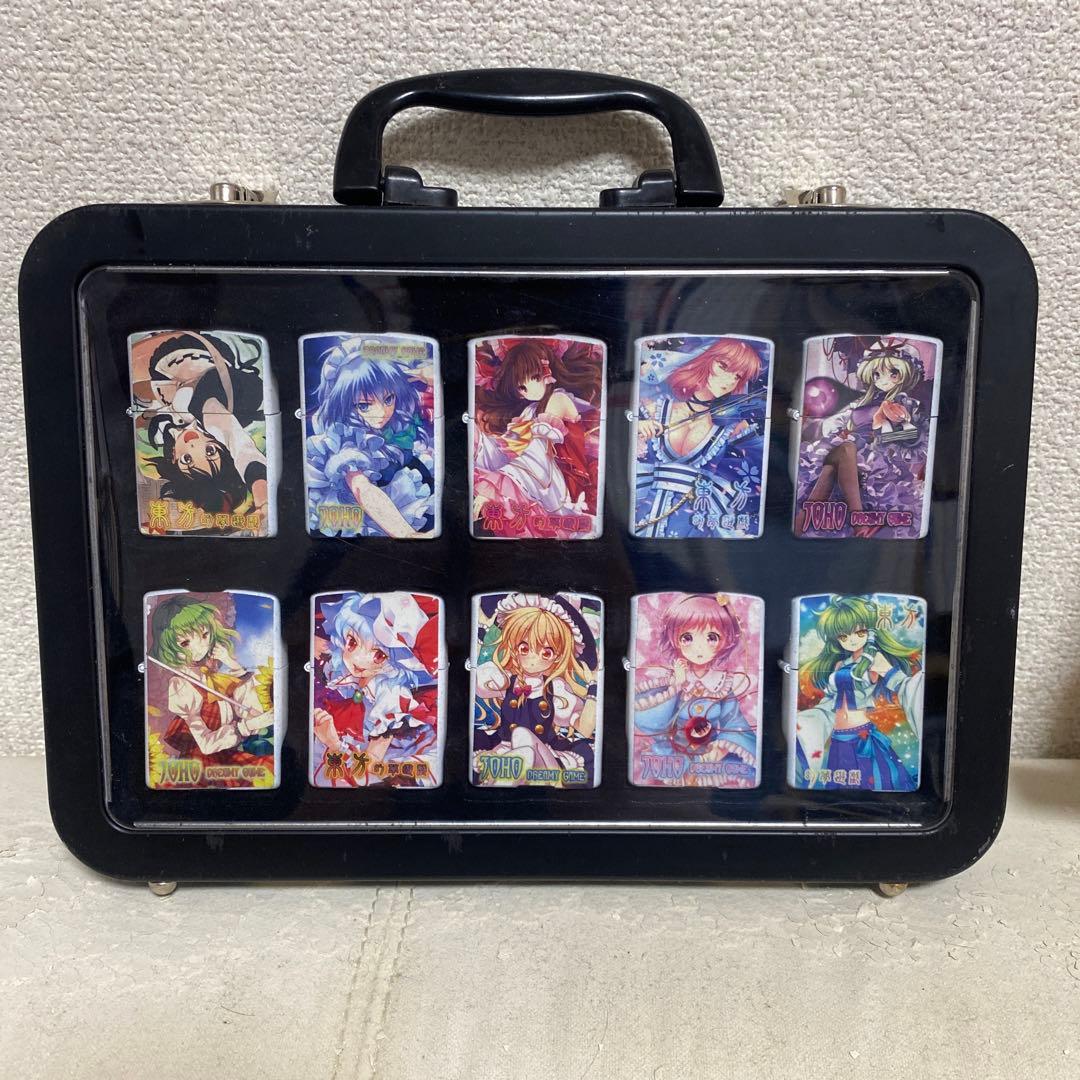 東方project 美少女　オイルライター　zippo 風　TJ