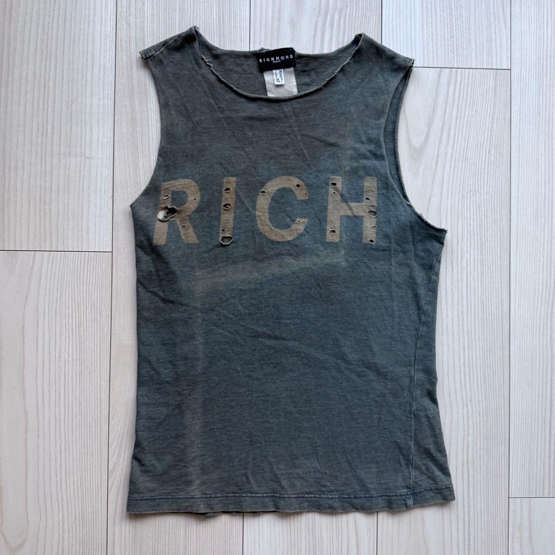 トップス Richmond denim tanktop