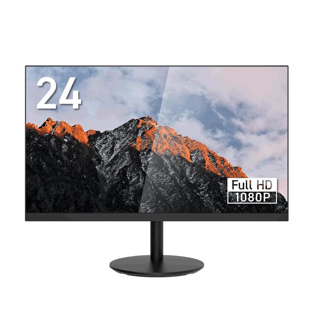 ★24型★ 薄型 液晶モニター フルHD 広視野角 HDMI VGA入力