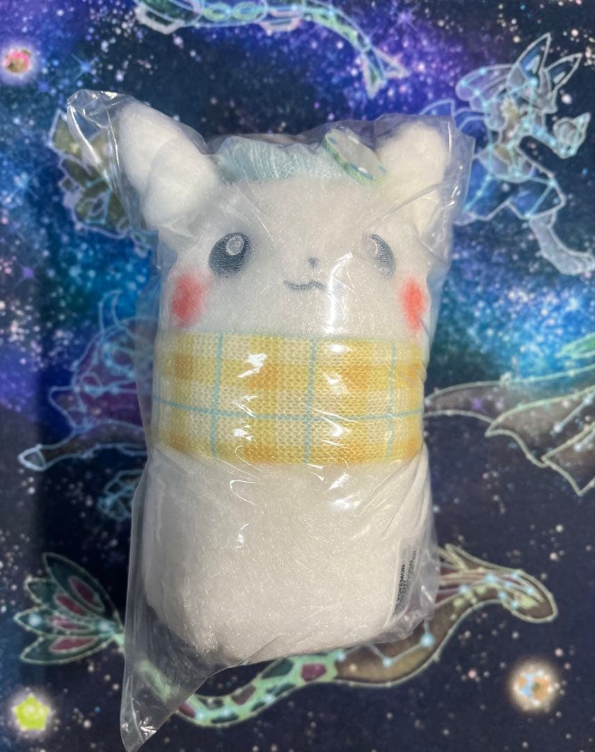 新品未開封　ポケモンセンター ぬいぐるみ ピカチュウとゆきあそび　ゆきだるま