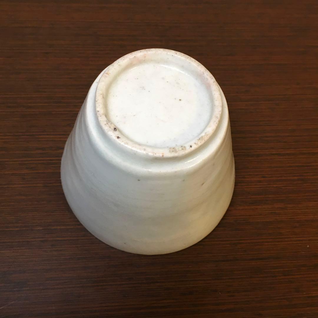 骨董　アンティーク　古伊万里　白磁　蕎麦猪口　酒器　初期　無傷　そば猪口