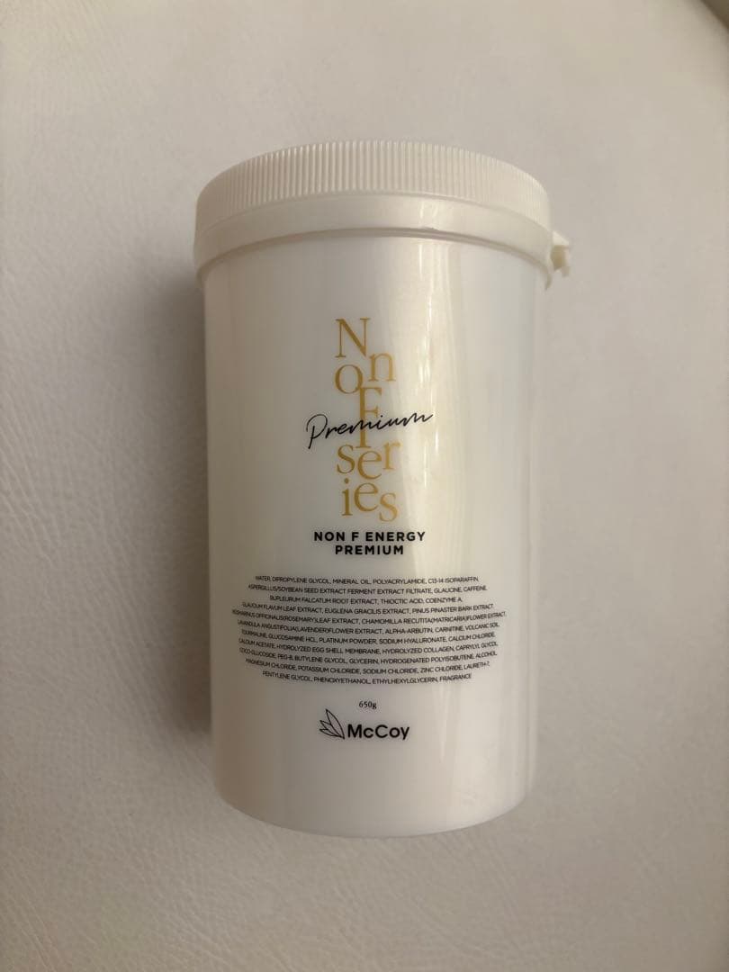 McCoy NON F ENERGY PREMIUM ボディクリーム