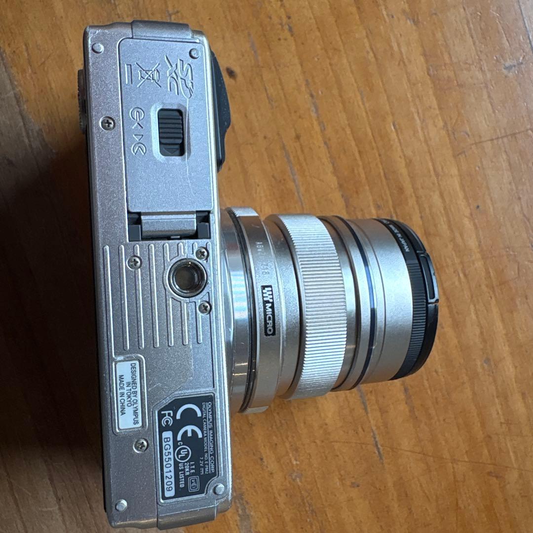 OLYMPUS PEN mini E-PM2 充電コード レンズ レンズの袋