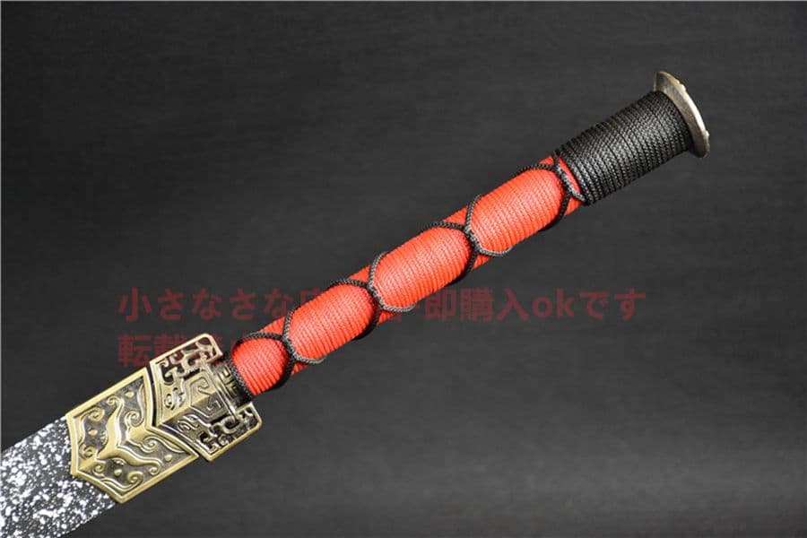 武具　刀装具　日本刀　模造刀 居合刀 漢剣 雪花鞘 直刀