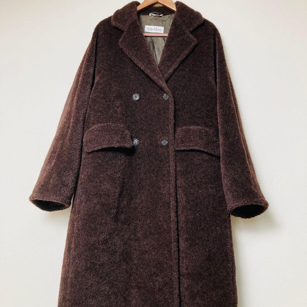 s*n様 MAXMARA マックスマーラ 白タグ アルパカ テディベア ロングコ