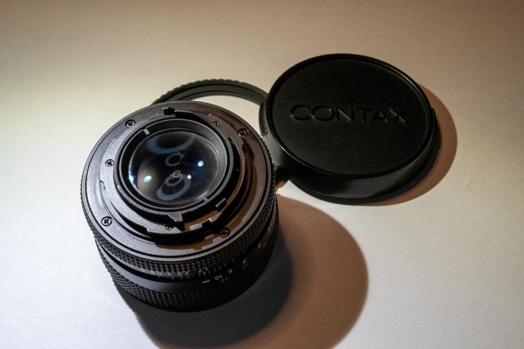 【美品】 CONTAX Carl Zeiss レンズ3本セット アダプター付き