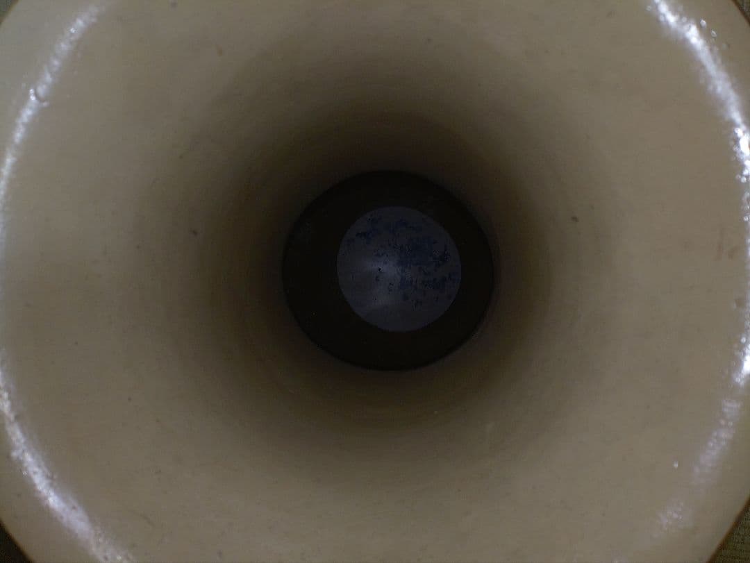 大壺　 飾壺　花瓶　 骨董品　アンティーク　古民家　背丈82cm　作者産地不明