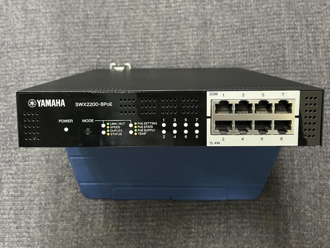 【alfredino】 SWX2200-8PoE 中古美品 3台まとめ