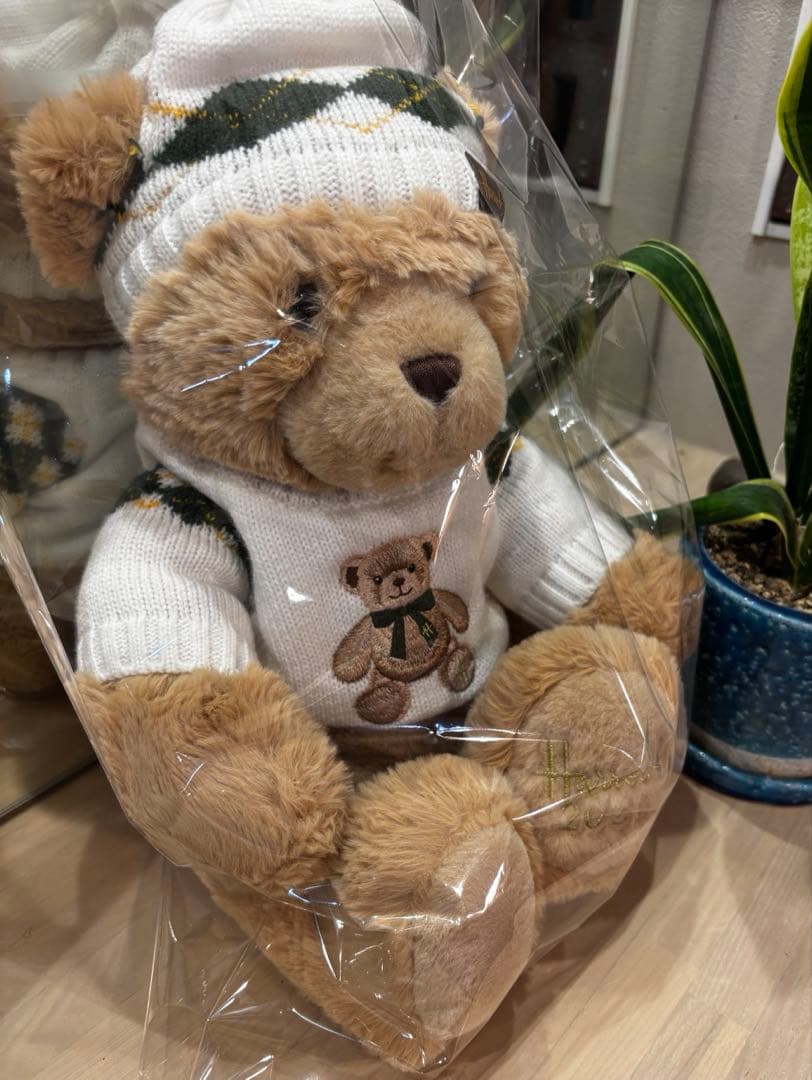 ハロッズ ぬいぐるみ アンガス テディベア 2021 Harrods 限定