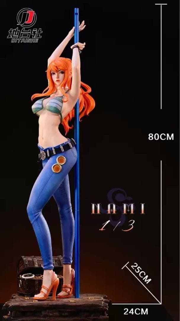 ワンピース 1／3スケール ナミ フィギュア ガレージキット